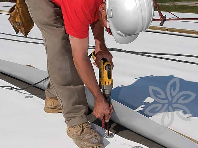 Механически закрепляемая система кровли Firestone UltraPly TPO